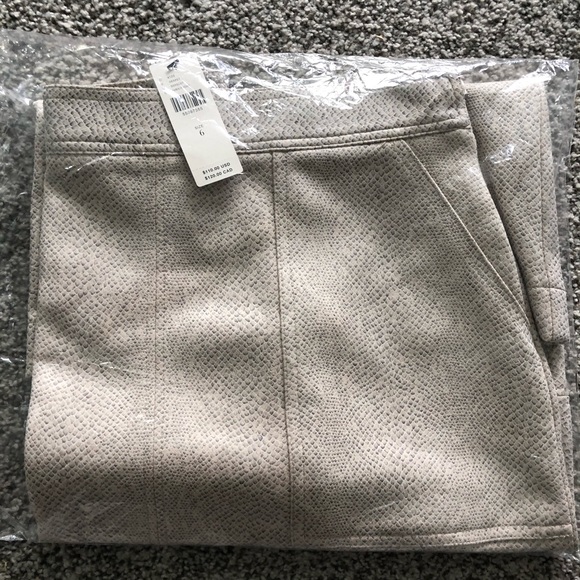 NWT Anthropologie Clarisa Pencil Skirt in Ivory - Picture 5 of 6